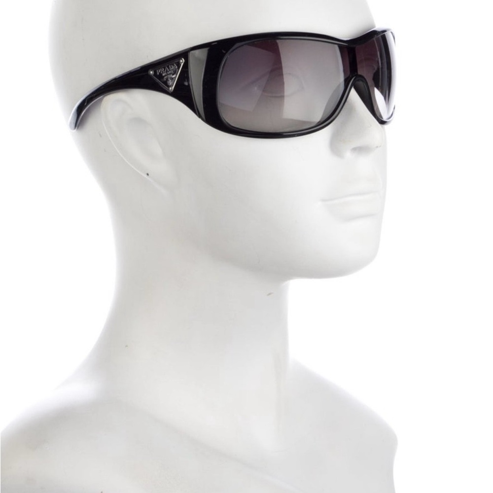 Prada Black and Gray Sunglasses